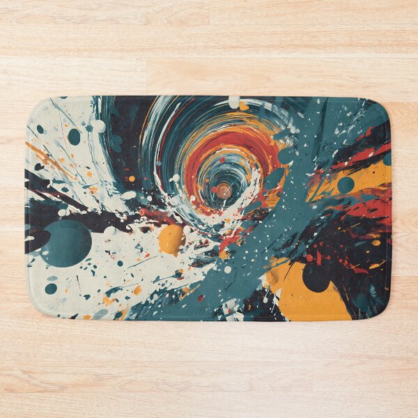 Item preview, Splash Colors Illustration Aesthetic Landscapes Art Design designed and sold by ART ATTACK ZONE.