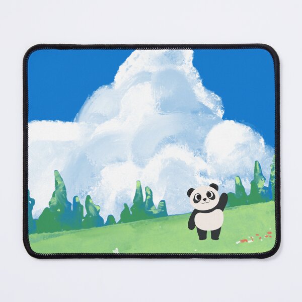 Item preview, Playful Panda in a Flower Meadow designed and sold by EVESTUDIOART.