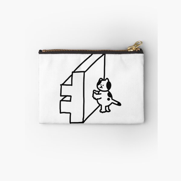 Item preview, a Cat next to ㅕ designed and sold by superbaechoo.