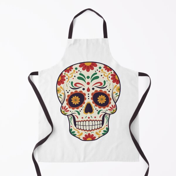 Item preview, Skull "Día de los Muertos" designed and sold by PixelPack Design.