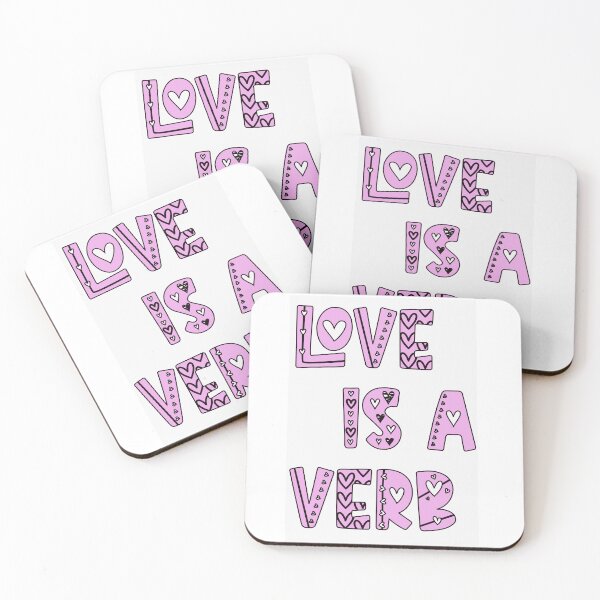 Item preview, LOVE IS A VERB designed and sold by ETERNI-T's.