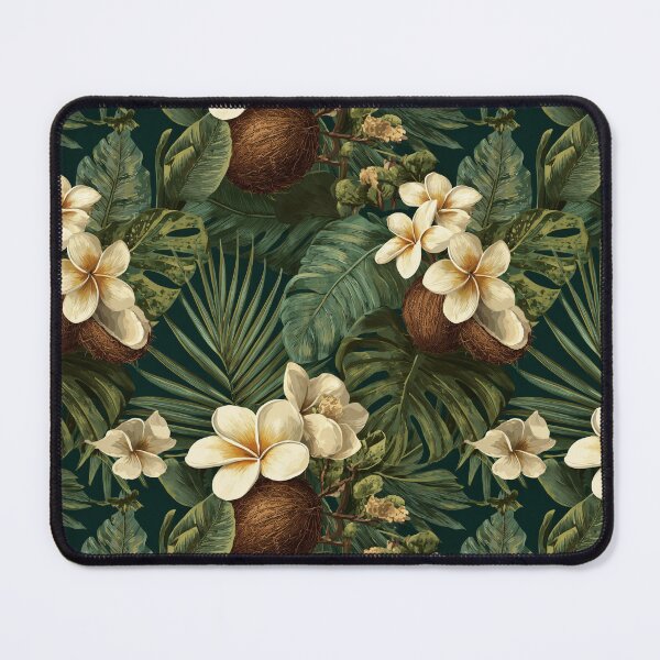 Item preview, Artistic Tropical Flower Print - Birth Flower Motif - Anniversary Gifts For Wife designed and sold by RoyalStarsPatts.