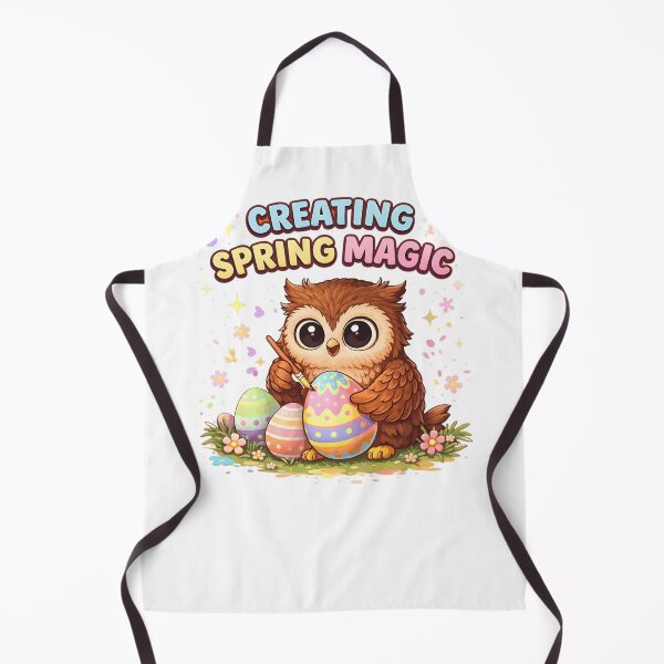 Item preview, creating spring magic - easter owl designed and sold by trendie-tees.