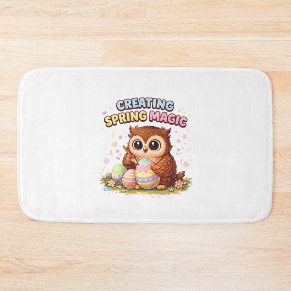 Item preview, creating spring magic - easter owl designed and sold by trendie-tees.