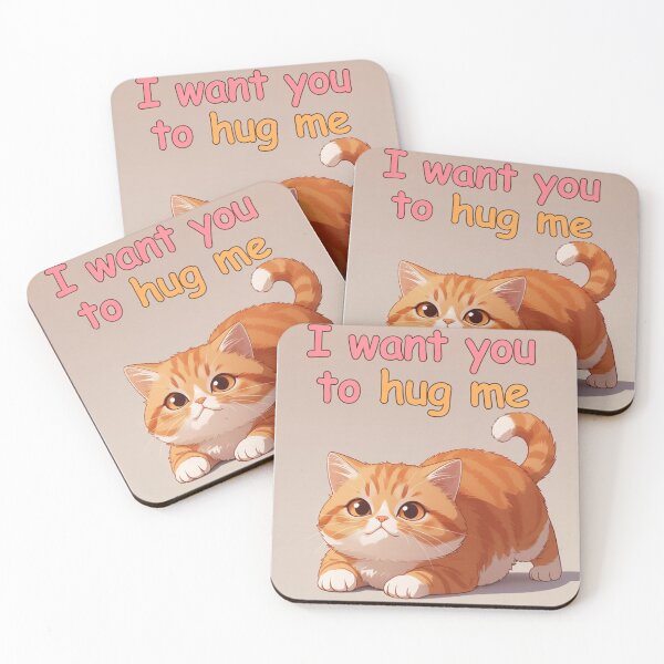 Item preview, Hug Me Cat 2 designed and sold by ShirtsOfDeath.