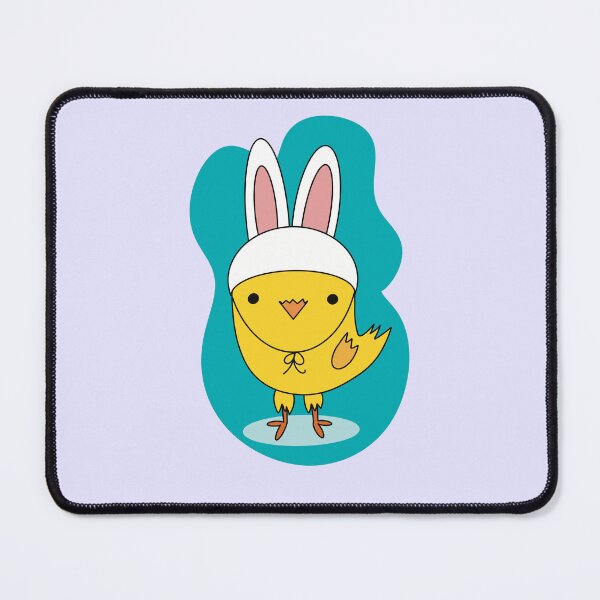 Item preview, Bunny Impostor Chick (with background) designed and sold by Becky-Poppins.