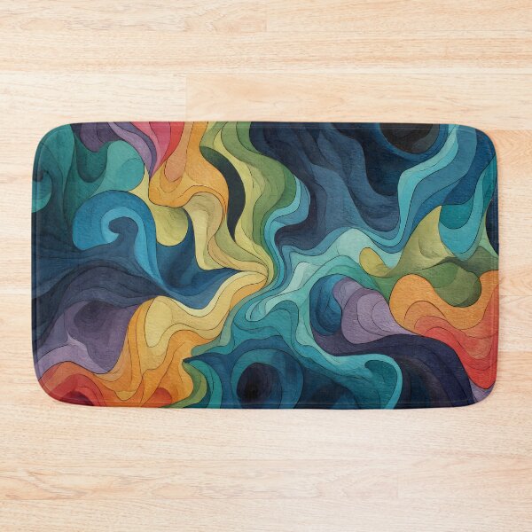 Item preview, Draw Colors Illustration Aesthetic Landscapes Art Design designed and sold by ART ATTACK ZONE.