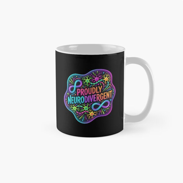 Item preview, Proudly neurodivergent | Adhd awareness designed and sold by SocialStaticz.