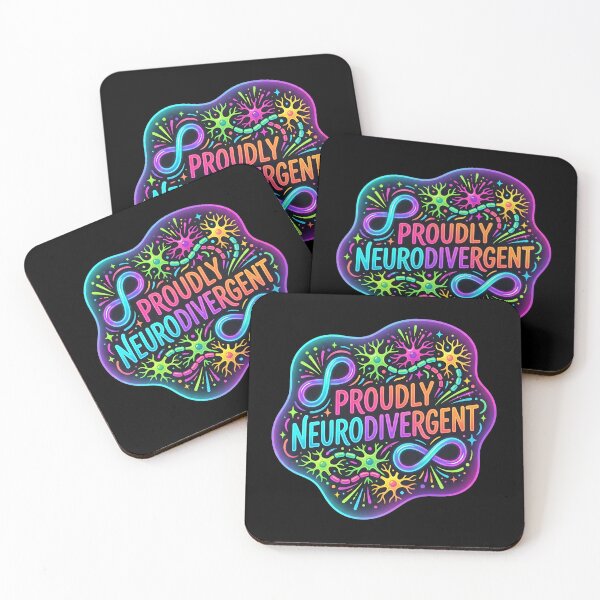 Item preview, Proudly neurodivergent | Adhd awareness designed and sold by SocialStaticz.