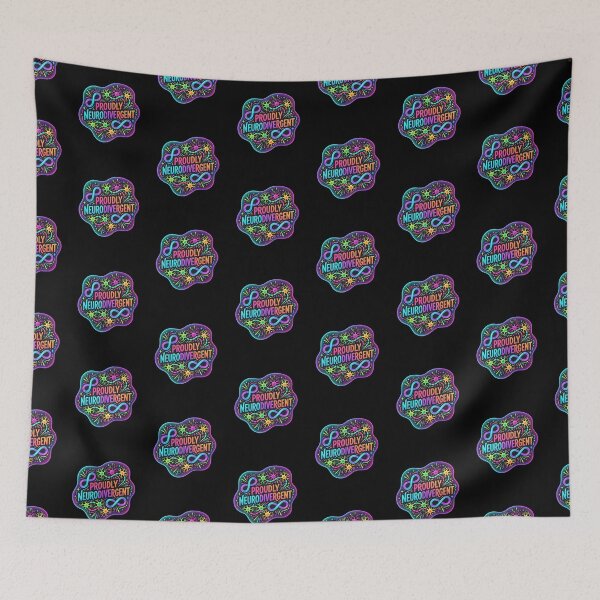 Item preview, Proudly neurodivergent | Adhd awareness designed and sold by SocialStaticz.