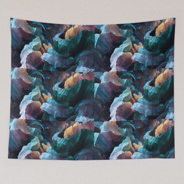 Item preview, Sea Life Colors Illustration Aesthetic Landscapes  designed and sold by ART ATTACK ZONE.