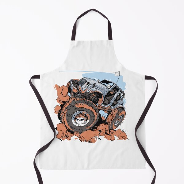 Item preview, The cartoon of Jeep Rubicon designed and sold by Nick Shirokov.