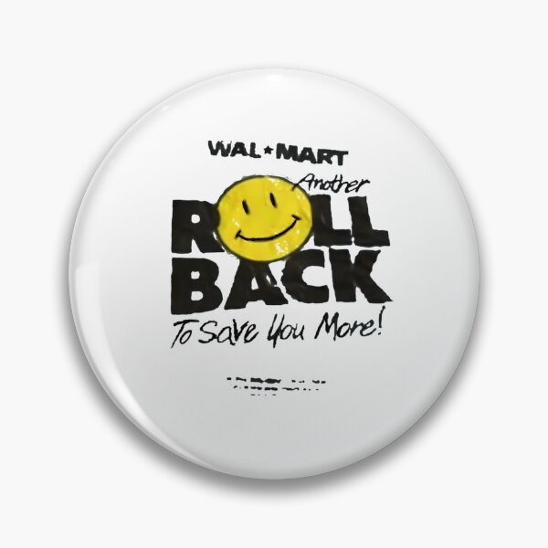 Item preview, Y2K Walmart Roll Back To Save You More Logo designed and sold by ZlGZAG.