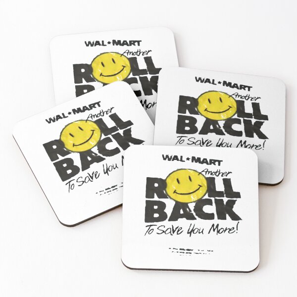 Item preview, Y2K Walmart Roll Back To Save You More Logo designed and sold by ZlGZAG.