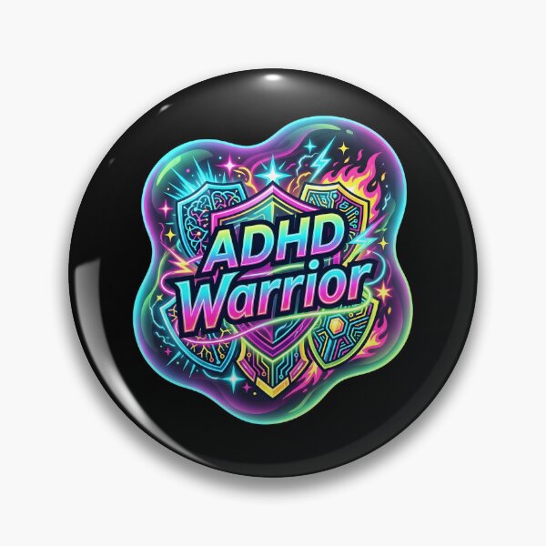 Item preview, ADHD warrior | Adhd awareness designed and sold by SocialStaticz.