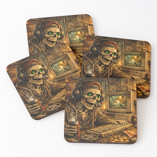 Item preview, Gaming Skeleton Until Dead designed and sold by Ana Gómez.