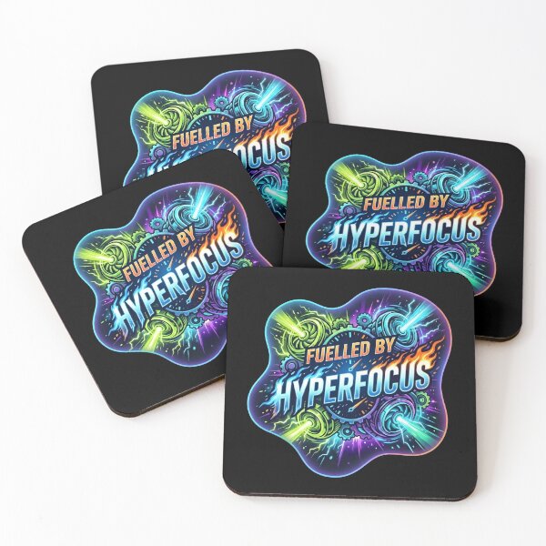 Item preview, Fuelled by hyperfocus | Adhd awareness designed and sold by SocialStaticz.