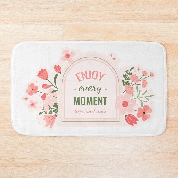 Item preview, Enjoy Every Moment here and now designed and sold by CHERRY--SHOP.