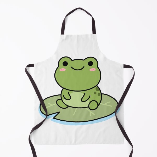 Item preview, Cute Sleeping Frog on Lily Pad designed and sold by artwithsushie.