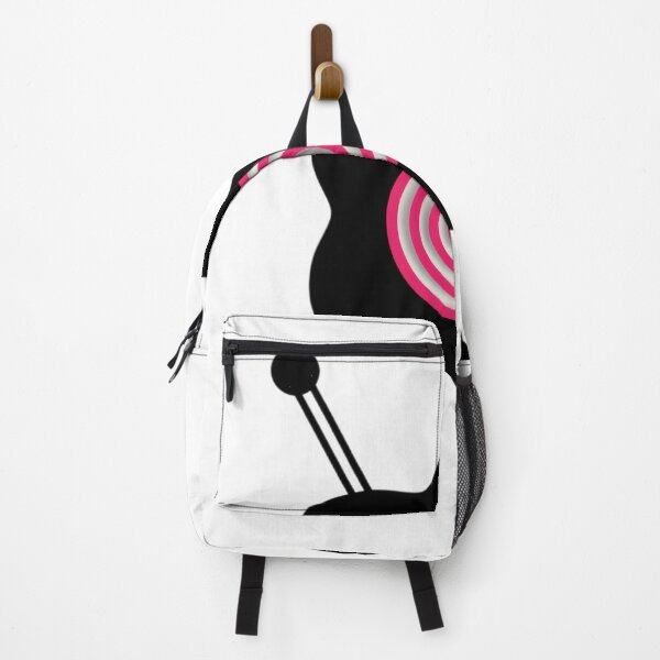 Item preview, Abstract Black Bloom with Pink Concentric Target designed and sold by blacK1982White.