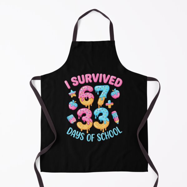 Item preview, I Survived 67 33 Days of School Cute Donut designed and sold by gladysenglish.