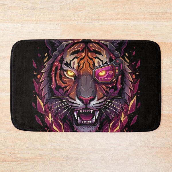 Item preview, Cyber Tiger - Chromatic Surge designed and sold by WalterAdd.