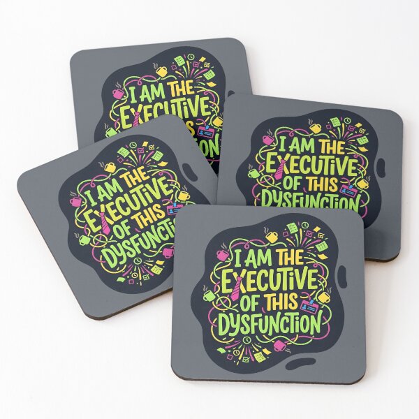 Item preview, I am the executive of this dysfunction | Adhd awareness designed and sold by SocialStaticz.