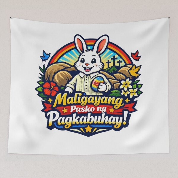 Item preview, MALIGAYANG PASKO NG PAGKABUHAY designed and sold by likbatonboot.