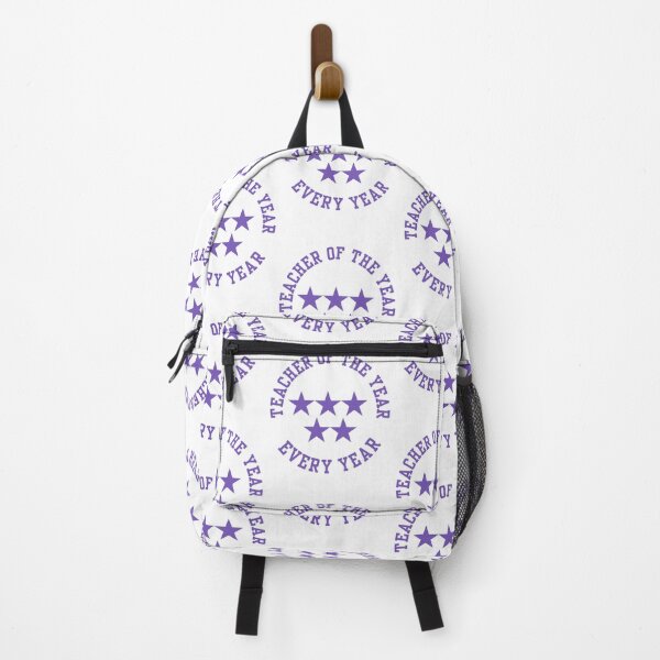 Item preview, Teacher Of The Year Every Year Purple Star Badge Appreciation Gift Design designed and sold by Timoniemma.
