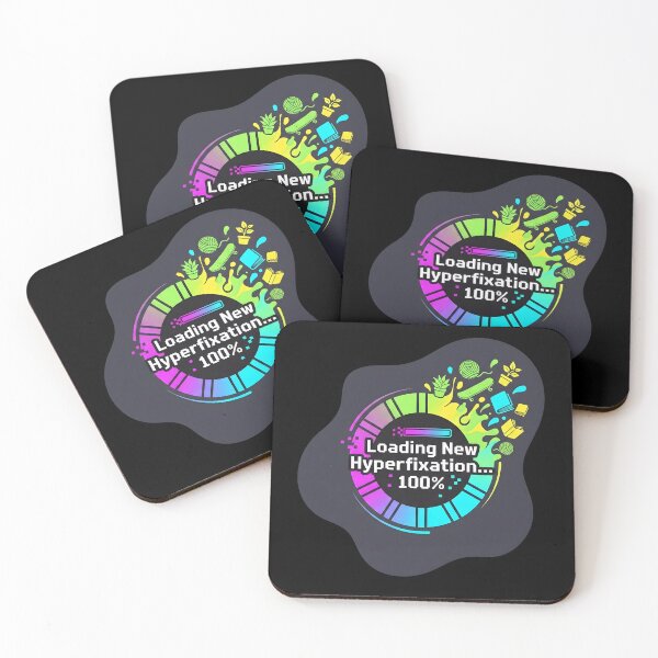Item preview, Loading new hyper fixation | Adhd awareness designed and sold by SocialStaticz.