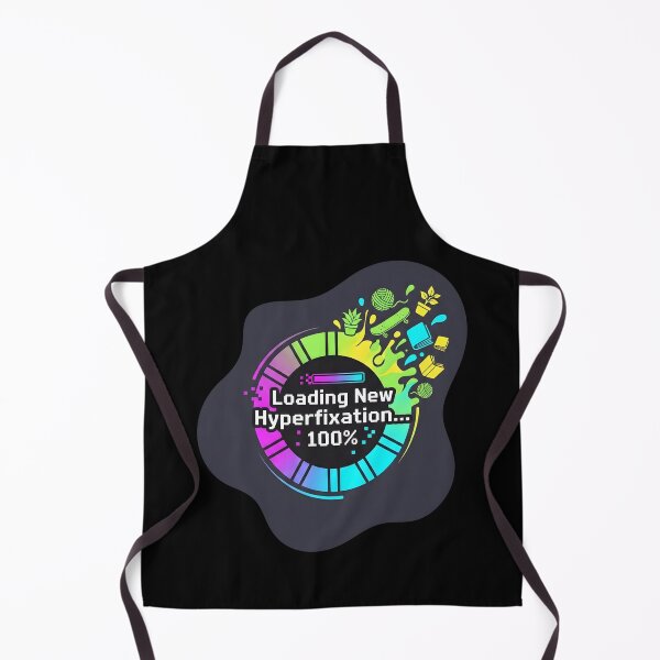Item preview, Loading new hyper fixation | Adhd awareness designed and sold by SocialStaticz.