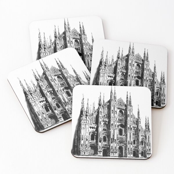 Item preview, Duomo Di Milano Gothic Design designed and sold by Shanart Lex.