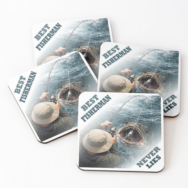 Item preview, Best Fisherman Never Lies Humor designed and sold by DrTol.