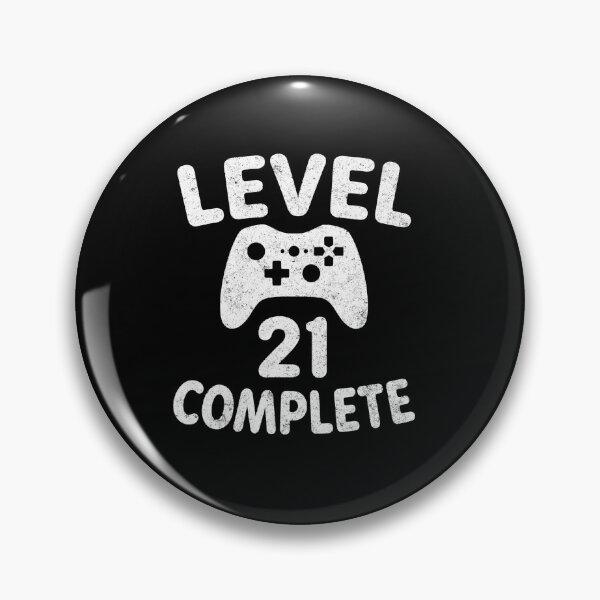 Item preview, Level 21 Complete Gamer Funny 21st Birthday designed and sold by FGTV2021.