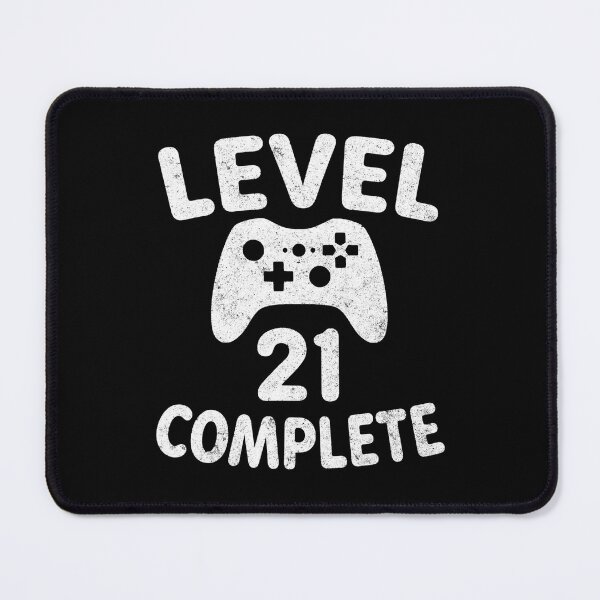 Item preview, Level 21 Complete Gamer Funny 21st Birthday designed and sold by FGTV2021.