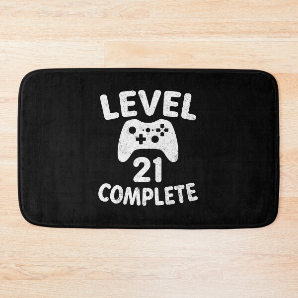 Item preview, Level 21 Complete Gamer Funny 21st Birthday designed and sold by FGTV2021.