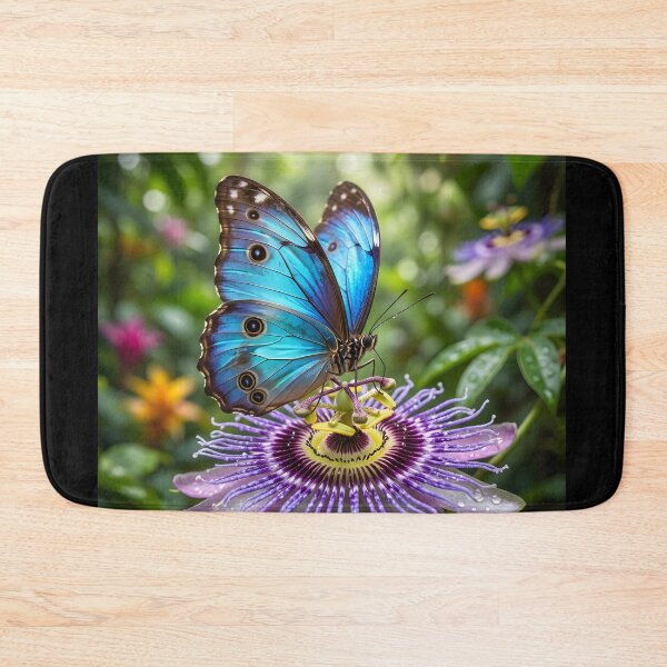 Item preview, BUTTERFLY ON THE BEAUTIFUL FLOWER nature lover peaceful nature flower field forest  designed and sold by Jt41.