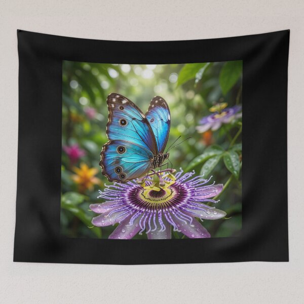 Item preview, BUTTERFLY ON THE BEAUTIFUL FLOWER nature lover peaceful nature flower field forest  designed and sold by Jt41.