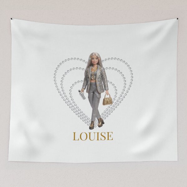 Item preview, Louise Modern Fashion Doll Clean Minimal Icon 5 designed and sold by daila70.
