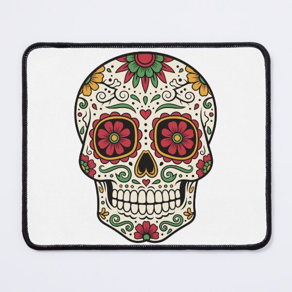 Item preview, Skull "Día de los Muertos" designed and sold by PixelPack Design.