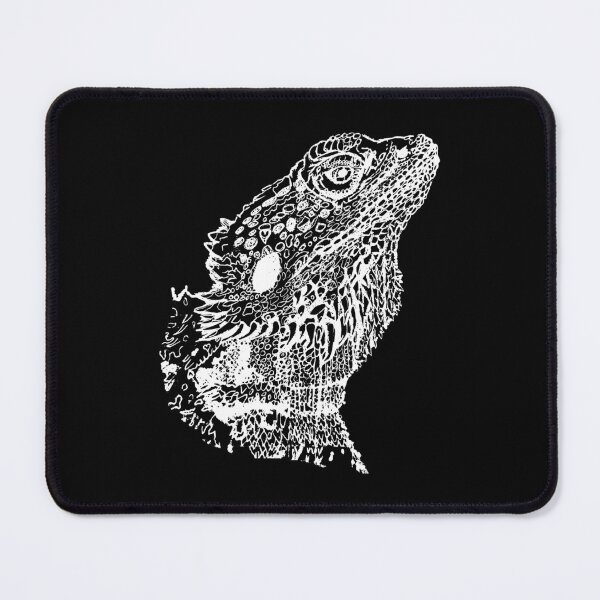 Item preview, Bearded Lizard - Light Lines designed and sold by The Stippler Process.