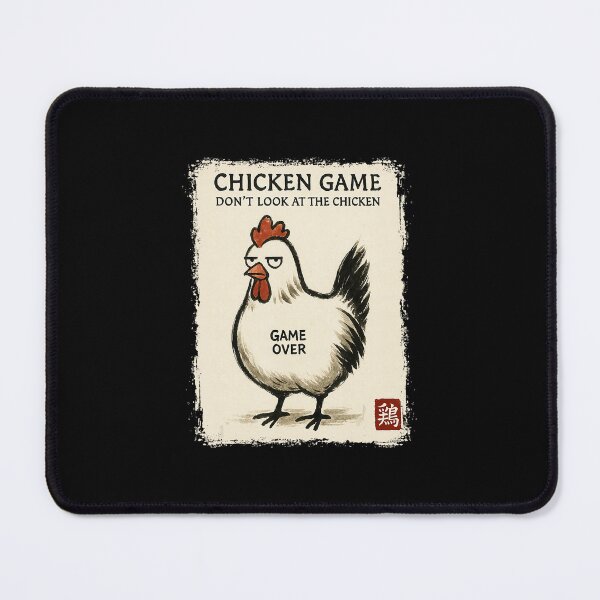 Item preview, Chicken Game Don’t Look Funny Vintage Style designed and sold by titanlevi.