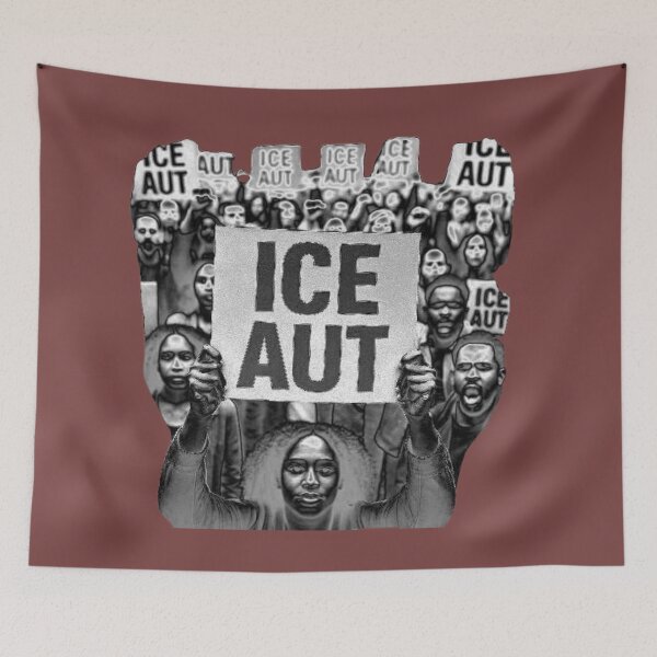 Item preview, ICE AUT people's protest designed and sold by JaroDesign2023.
