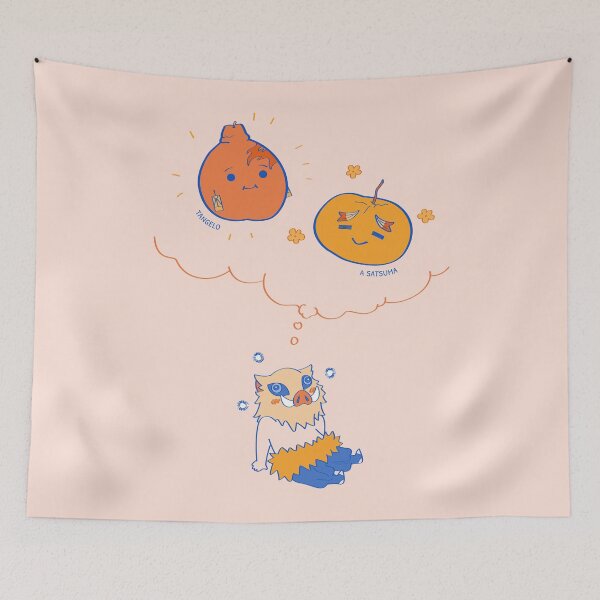 Item preview, Inosuke is friends with Tangelo and A satsuma designed and sold by Sophia Adalaine Zhou.