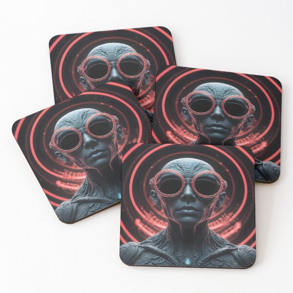 Item preview, Black Neon: A glimpse from the abyss of the future designed and sold by KunstGeist.