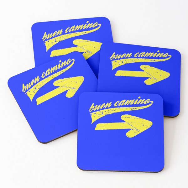 Item preview, Camino de Santiago Buen Camino Vintage yellow arrow designed and sold by MaximWundersee.