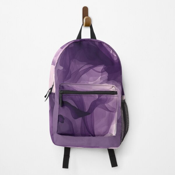 Item preview, Elegant Purple Abstract Flow – Soft Ink Swirl Aesthetic Design designed and sold by MysticPurpleHue.