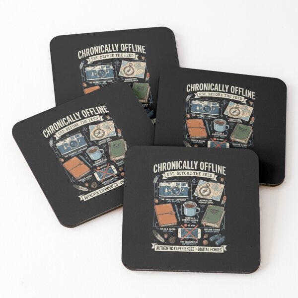 Item preview, Chronically Offline | Vintage Analog Nature Adventure & Outdoor Lifestyle designed and sold by FarDesign.