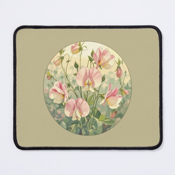 Item preview, Art Nouveau Sweet Pea Bloom designed and sold by taiche.