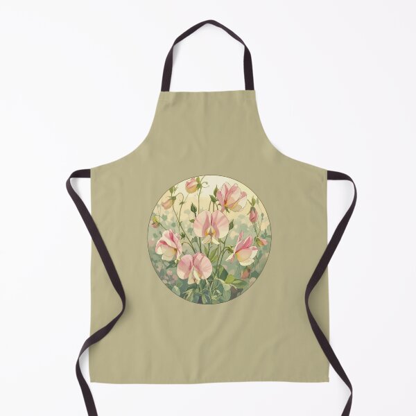 Item preview, Art Nouveau Sweet Pea Bloom designed and sold by taiche.